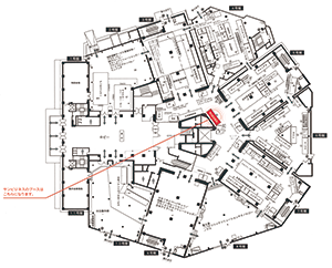 「特許・情報フェア＆コンファレンス2016」出展場所案内図